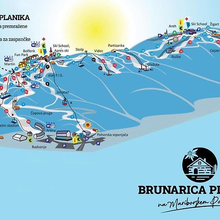 Brunarica Planika Mtb Point Máribor Exterior foto